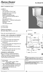 American Standard 3459.016 Caratteristiche e dimensioni