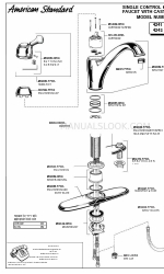 American Standard 4241 Lista de piezas