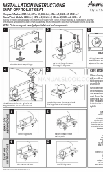 American Standard 5350.510 Інструкція з монтажу
