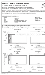 American Standard 6030SMLHOL Інструкція з монтажу