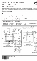 American Standard 6515 Series Installationsanleitung Handbuch