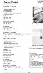 American Standard 7144.804 Spezifikationsblatt