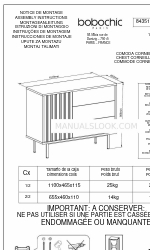 BOBOCHIC CORNEILLE/KANTO 1D3DR Assembly Instructions Manual