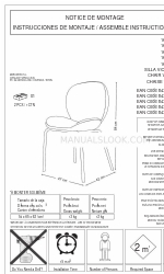 BOBOCHIC Eva Chair Instrucciones de montaje