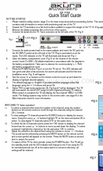 Akura SP 7050 Skrócona instrukcja obsługi