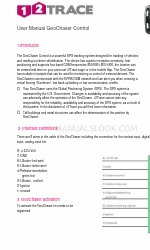 12trace GeoChaser Control Manual del usuario