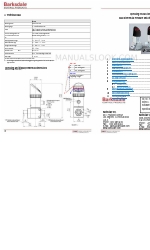 Barksdale BDS3000 Betriebsanleitung