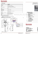 Barksdale BLS3000 取扱説明書