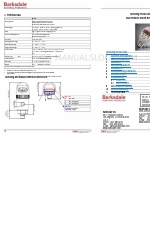 Barksdale BPS3000 Manuale di istruzioni per l'uso