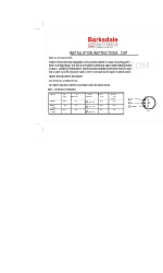 Barksdale CSP 설치 지침 매뉴얼