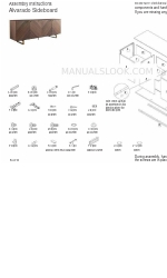 Euro Style Alvarado Manual Petunjuk Perakitan