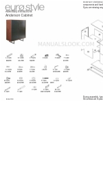 Euro Style Anderson 조립 지침 매뉴얼