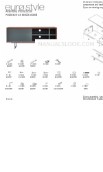Euro Style Anderson-48 조립 지침 매뉴얼