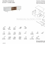 Euro Style BODIE-71 Manual Petunjuk Perakitan