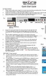 Akura ADLTDVD3233 Skrócona instrukcja obsługi