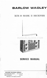 Barlow Wadley XCR 30 MARK II Посібник з експлуатації