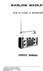 Barlow Wadley XCR 30 MARK II Посібник з експлуатації