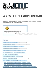 BobsCNC E3 Troubleshooting Manual