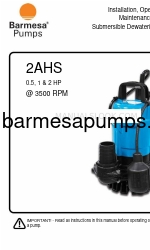 Barmesa Pumps 2AHS103 Installation, Operation & Maintenance Manual