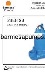 Barmesa Pumps 2BEH102SS Manual de instalação, operação e manutenção