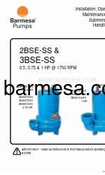 Barmesa Pumps 2BSE51SS Installatie-, bedienings- en onderhoudshandleiding