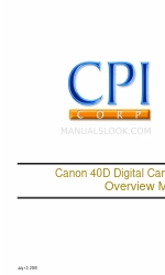 Canon 40D 概要マニュアル