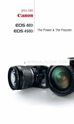 Canon 40D - EOS 40D DSLR Брошюра и технические характеристики