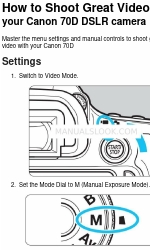 Canon 70D How-To Manual