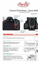 Canon 800D Quick Start Manual