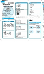 Canon A100 - PowerShot 1.2MP Digital Camera Quick Start Manual