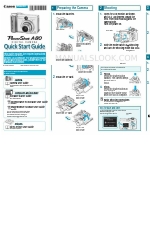 Canon A80 - PowerShot A80 4MP Digital Camera クイック・スタート・マニュアル