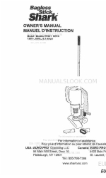 Euro-Pro Bagless Stick Shark EP601 HEPA Руководство пользователя