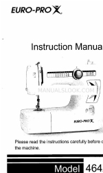 Euro-Pro 464XC Instruction Manual