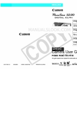 Canon Digital EXUS i Zoom Basic User's Manual