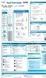 Canon DIGITAL IXUS 50 クイック・スタート・マニュアル