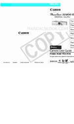 Canon Digital IXUS 850 IS User Manual