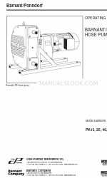 Barnant Company PK50 Manual de instrucciones