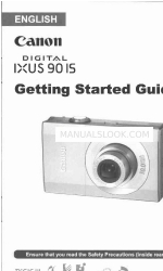 Canon Digital IXUS 90 IS Manual de introducción