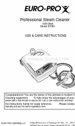 Euro-Pro EP961 Use & Care Instructions Manual