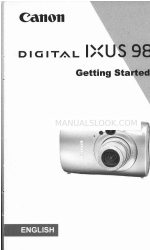 Canon Digital IXUS 980 IS Başlangıç Kılavuzu