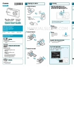 Canon Digital IXUS i Powershot SD10 Schnellstart-Handbuch