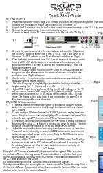 Akura SP 7050 빠른 시작 매뉴얼