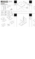 Euro-Rite Cabinets CLBS Montage-instructies