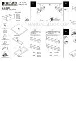 Euro-Rite Cabinets CLD-L2 조립 지침