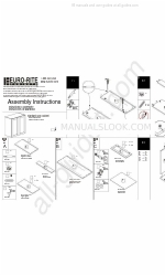 Euro-Rite Cabinets Standard Wall Cabinet Montageanleitung