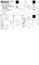 Euro-Rite Cabinets Standard Wall Cabinet Montageanleitung