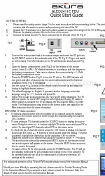 Akura ALED2411E FDU Skrócona instrukcja obsługi