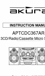 Akura APTCDC367AR Instrukcja obsługi