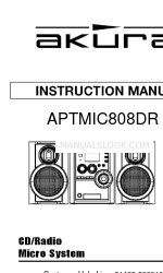 Akura APTMIC808DR Instrukcja obsługi