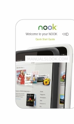 Barnes & Noble Nook HD Краткое руководство по эксплуатации